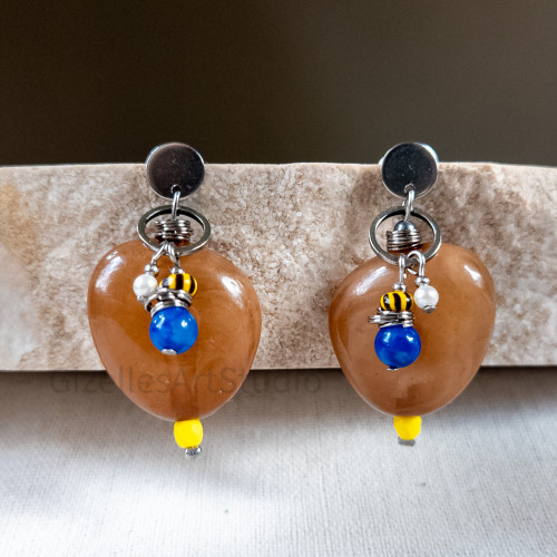 Kolczyki Handmade SWEET BEE