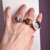 Impression Jasper Stretch Ring