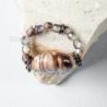 Jasper Cappuccino Stretch Ring