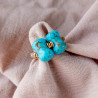 Turquoise Howlite Stretch Ring