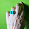 Turquoise Howlite Stretch Ring