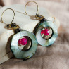 Reclaimed Mother Of Pearl Earrings