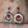 Reclaimed Mother Of Pearl Earrings