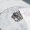 Gray Agate Stretch Ring