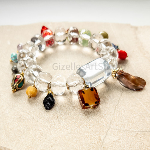 Bransoletka HAPPY CHARMS – personalizowana biżuteria handmade