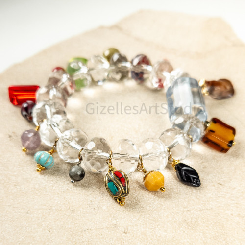 Bransoletka HAPPY CHARMS – personalizowana biżuteria handmade