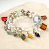 Upcycled Charms Bracelet