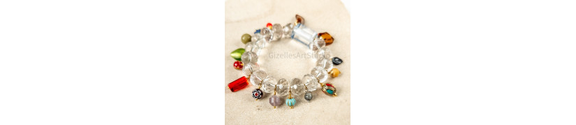 Upcycled Charms Bracelet