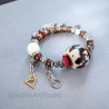 Bohemian Bracelet with Semi-Precious Stones