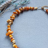 Reclaimed Raw Amber Necklace