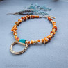 Reclaimed Raw Amber Necklace