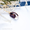 Garnet and Jasper Stretch Ring