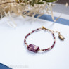 Garnet and Jasper Retro Bracelet