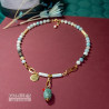 Teal Green Amazonite Necklace