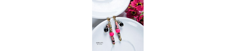 Upcycled Cherry Earrings