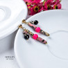 Upcycled Cherry Earrings