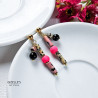 Upcycled Cherry Earrings