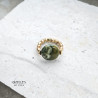 Green Rhyolite Stretch Ring