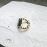 Green Rhyolite Stretch Ring