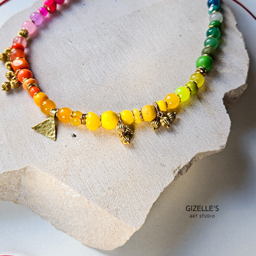 Naszyjnik SOL – kolorowy naszyjnik handmade