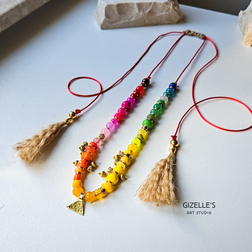 Naszyjnik SOL – kolorowy naszyjnik handmade