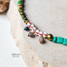 Naszyjnik PERŁOWY KIEŁ – mosiądz i perły handmade Naszyjnik PERŁOWY KIEŁ – mosiądz i perły handmade