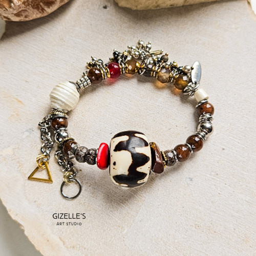 Bransoletka HERERO – bransoletka handmade z kamieni naturalnych