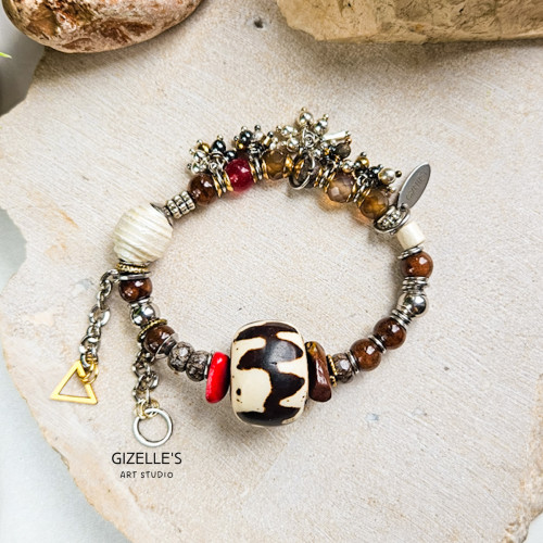 Bransoletka HERERO – bransoletka handmade z kamieni naturalnych