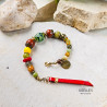 Bransoletka Kolory Ziemi – naturalna biżuteria handmade Bransoletka Kolory Ziemi – naturalna biżuteria handmade
