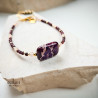 Bransoletka Cesarska – jaspis imperialny, granat, hematyt | Gizelle’s Bransoletka Cesarska – jaspis imperialny, granat, hematyt | Gizelle’s