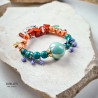 Bransoletka Krystyna – jaspis, chryzokola i moneta vintage | Gizelle's Bransoletka Krystyna – jaspis, chryzokola i moneta vintage | Gizelle's
