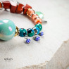Bransoletka Krystyna – jaspis, chryzokola i moneta vintage | Gizelle's Bransoletka Krystyna – jaspis, chryzokola i moneta vintage | Gizelle's
