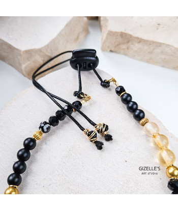 Naszyjnik MOYO – artystyczna biżuteria handmade z sercem z mosiądzu | Gizelle’s