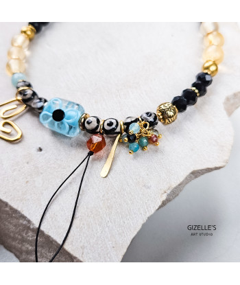 Naszyjnik MOYO – artystyczna biżuteria handmade z sercem z mosiądzu | Gizelle’s