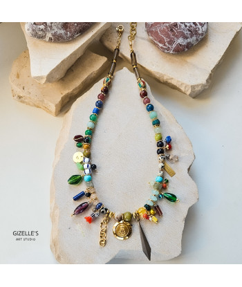 Bogaty The Original – artystyczny naszyjnik z kamieni