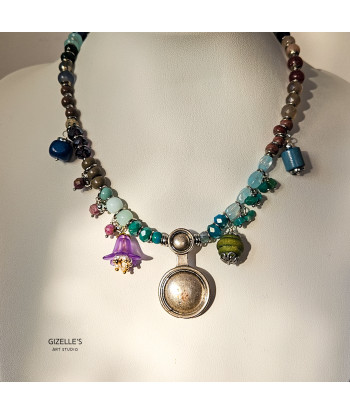 Hoppipolla – kolorowy naszyjnik z kamieni i odzysku