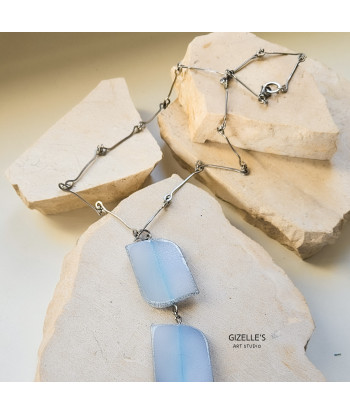 Naszyjnik Świt – stal szlachetna i plastik z odzysku