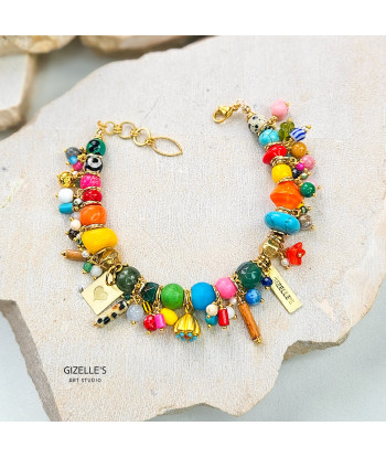 Bransoletka z Kamieni Naturalnych - BOGATA