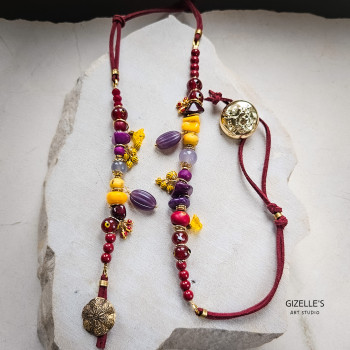 Bransoletka Safari Sunset - biżuteria artystyczna