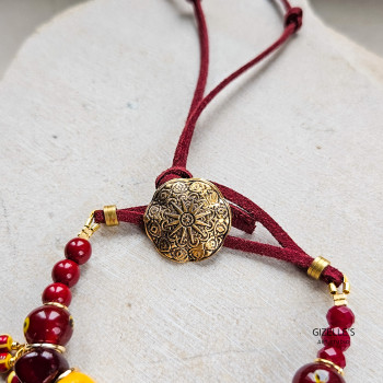 Bransoletka Safari Sunset - biżuteria artystyczna