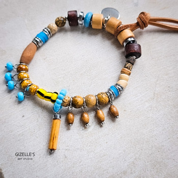 Bransoletka CULT – biżuteria artystyczna z odzysku