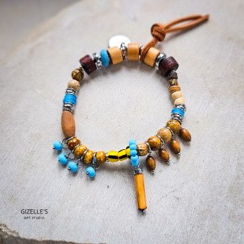 Bransoletka CULT – biżuteria artystyczna z odzysku