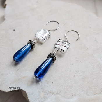 Argento - kolczyki ze szkła weneckiego