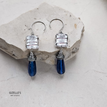 Argento - kolczyki ze szkła weneckiego