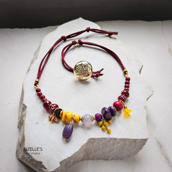 Naszyjnik Safari Sunset – biżuteria artystyczna