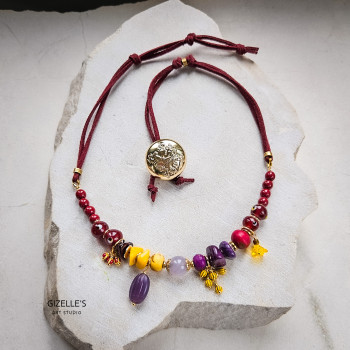 Naszyjnik Safari Sunset – biżuteria artystyczna