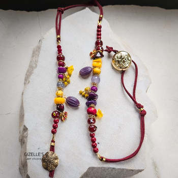 Naszyjnik Safari Sunset – biżuteria artystyczna