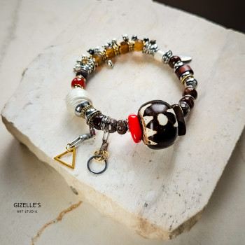 Bransoletka HERERO – bransoletka handmade z kamieni naturalnych