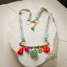 Naszyjnik tekstylny Minestrone boho | Gizelle’s