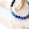 Bransoletka unisex DUE z lapisem lazuli | Gizelle's